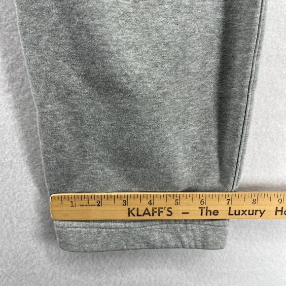 NIKE Sweatpants Mens M Sportswear Club Fleece Elastic Waist Cotton Blend Gray - Picture 12 of 13